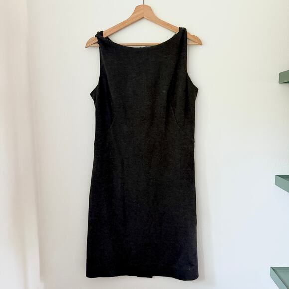 MM Lafleur Lydia Sheath Ponte Knit Sleeveless Dress Sz 10 - Picture 3 of 10